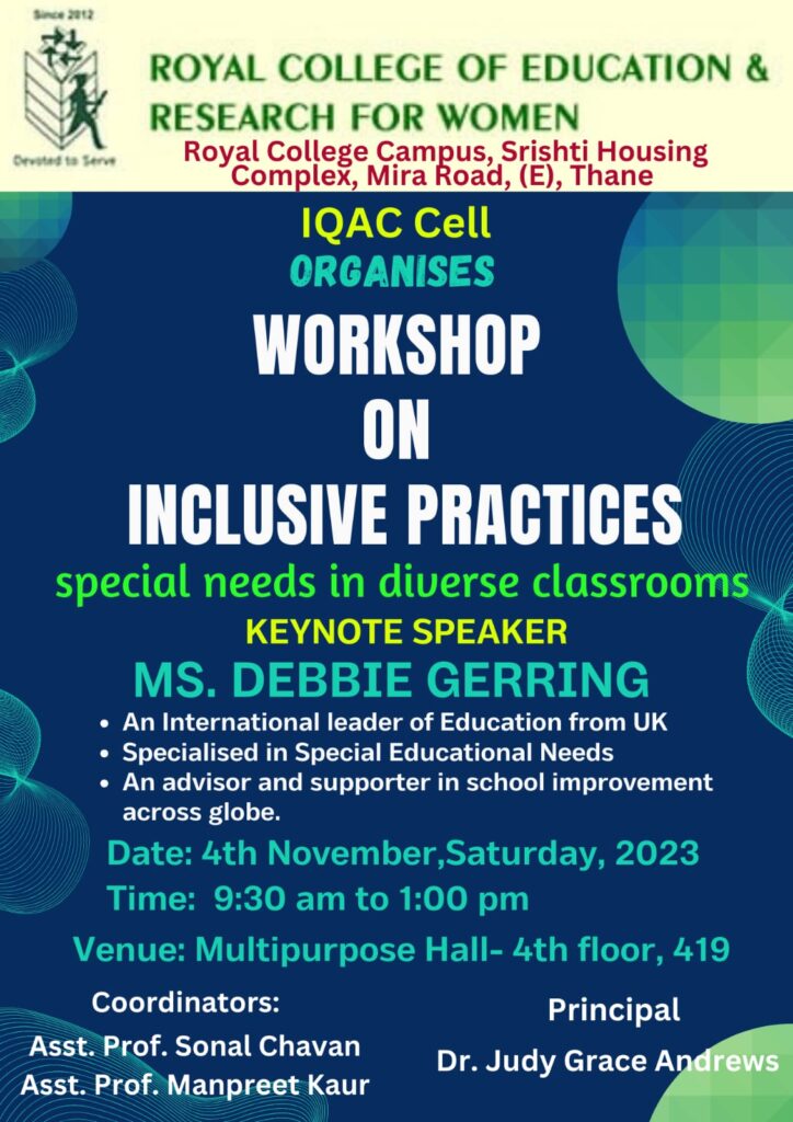 Workshop in inclusive on Practices